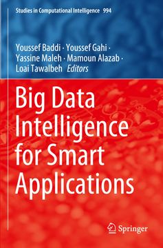 portada Big Data Intelligence for Smart Applications (en Inglés)