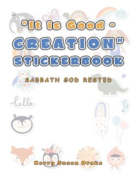 portada "It Is Good - Creation" Stickerbook: Sabbath God Rested (en Inglés)