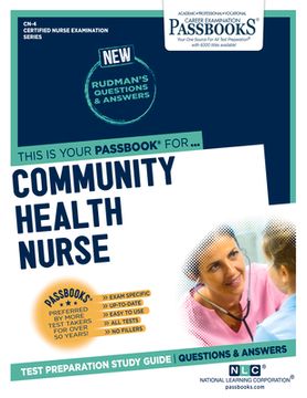 portada Community Health Nurse (Cn-4): Passbooks Study Guide Volume 4 (en Inglés)