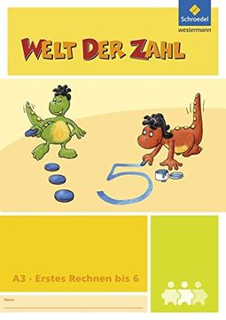 portada Welt der Zahl - I-Materialien: Erstes Rechnen bis 6 (A3) (en Alemán)