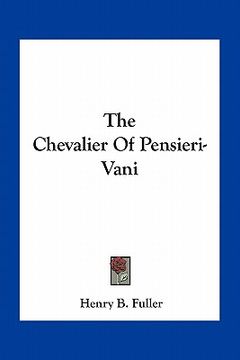 portada the chevalier of pensieri-vani (en Inglés)