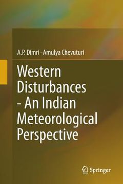 portada Western Disturbances - An Indian Meteorological Perspective (en Inglés)