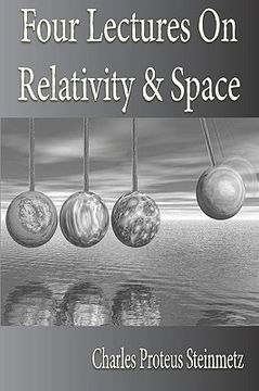 portada four lectures on relativity and space (en Inglés)