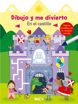 portada Dibujo y me Divierto en el Castillo (in Spanish)