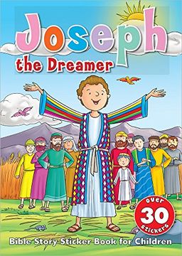portada Joseph the Dreamer Sticker Book: Bible Story Sticker Book for Children