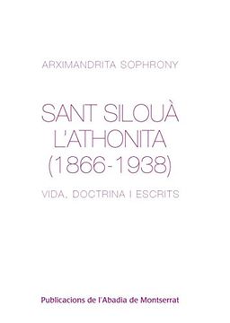 portada Sant Silouà L'athonita (1866-1938) (in Catalá)