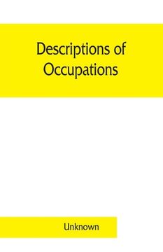 portada Descriptions of occupations: mines and mining (en Inglés)
