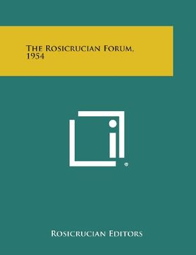 portada The Rosicrucian Forum, 1954