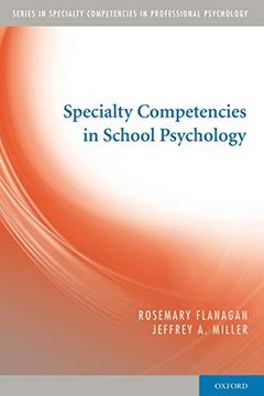 portada Specialty Competencies in School Psychology (Specialty Competencies in Professional Psychology) (en Inglés)