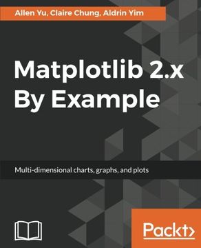 portada Matplotlib 2.x By Example