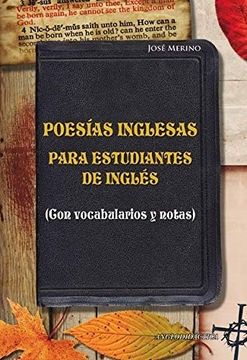 portada Poesías Inglesas Para Estudiantes de Inglés: Con Vocabulario y Notas (in English)