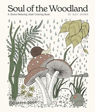 portada Soul of the Woodland: A Stress Relieving Adult Coloring Book (in English)