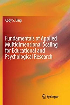 portada Fundamentals of Applied Multidimensional Scaling for Educational and Psychological Research (en Inglés)