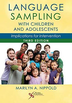 portada Language Sampling with Children and Adolescents (en Inglés)
