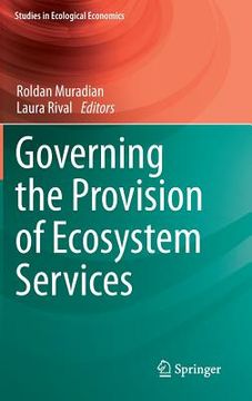 portada governing the provision of ecosystem services (en Inglés)