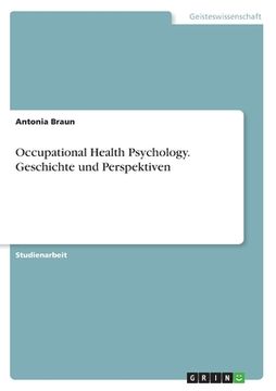 portada Occupational Health Psychology. Geschichte und Perspektiven (en Alemán)