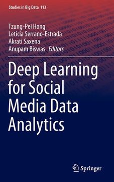 portada Deep Learning for Social Media Data Analytics (en Inglés)