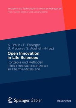 portada open innovation in life sciences (en Alemán)