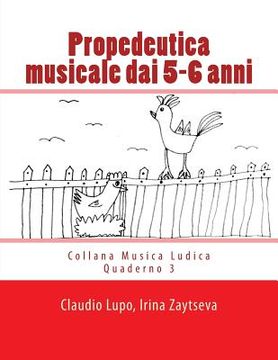 portada Propedeutica musicale dai 5-6 anni (en Italiano)