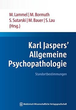 portada Karl Jaspers' Allgemeine Psychopathologie (en Alemán)