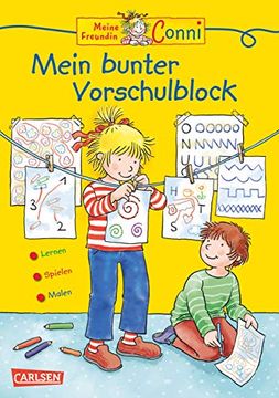 portada Conni Gelbe Reihe: Mein Bunter Vorschulblock (en Alemán)