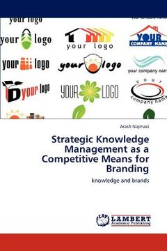 portada strategic knowledge management as a competitive means for branding (en Inglés)