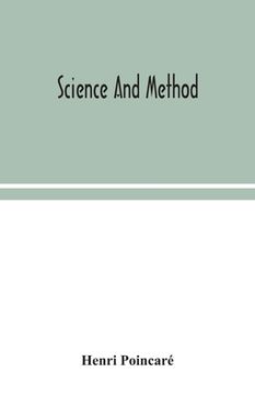 portada Science and method (en Inglés)