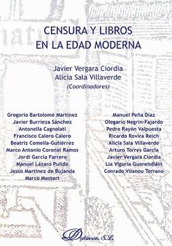 portada Censura y Libros en la Edad Moderna (in Spanish)