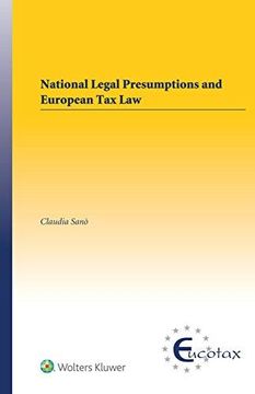 portada National Legal Presumptions And European Tax Law (in English)