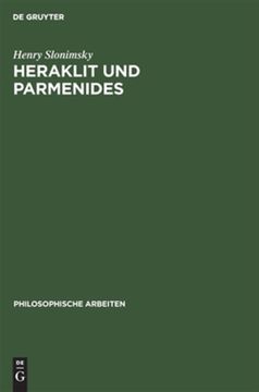 portada Heraklit und Parmenides -Language: German (en Alemán)