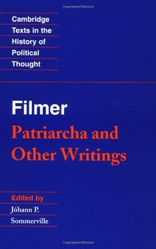 portada Patriarcha and Other Writings (en Inglés)