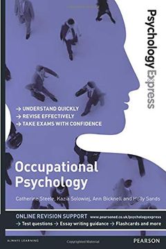 portada Occupational Psychology (Psychology Express): Occupational Psychology (Undergraduate Revision Guide) (in English)