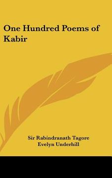 portada one hundred poems of kabir (en Inglés)