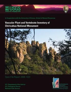 portada Vascular Plant and Vertebrate Inventory of Chiricahua National Monument (en Inglés)