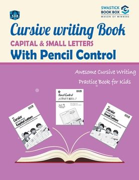 portada SBB Cursive Writing Book Capital and Small Letters with Pencil control 