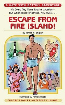 portada escape from fire island! (en Inglés)