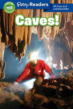 portada Ripley Readers Level2 lib edn Caves! (en Inglés)