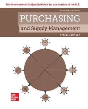 portada Ise Purchasing and Supply Management (Paperback)