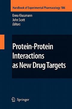 portada protein-protein interactions as new drug targets (en Inglés)