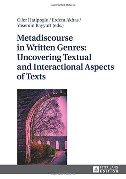 portada Metadiscourse in Written Genres: Uncovering Textual and Interactional Aspects of Texts