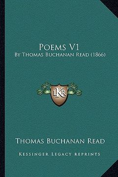 portada poems v1: by thomas buchanan read (1866) (en Inglés)