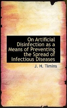 portada on artificial disinfection as a means of preventing the spread of infectious diseases (en Inglés)
