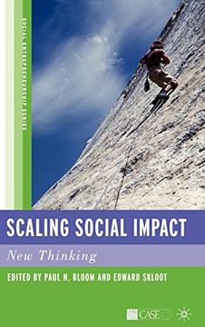 portada Scaling Social Impact: New Thinking (Social Entrepreneurship Series) (en Inglés)