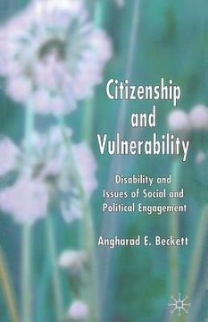 portada Citizenship and Vulnerability: Disability and Issues of Social and Political Engagement (in English)