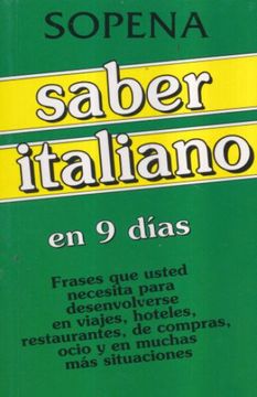 portada saber italiano (in Spanish)
