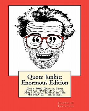 portada quote junkie: enormous edition (in English)