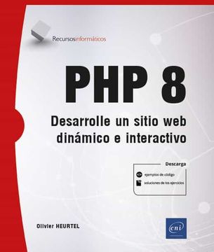 portada Php 8 - Desarrolle un Sitio web Dinámico e Interactivo