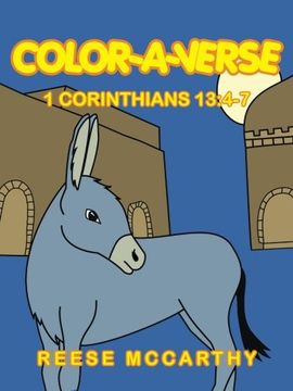 portada Color-A-Verse: 1 Corinthians 13: 4-7 (en Inglés)