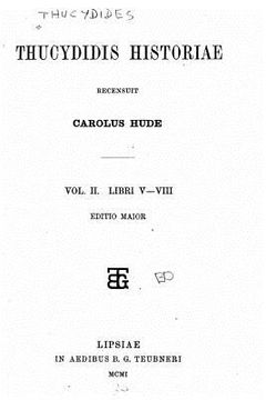 portada Thucydidis Historiae - Vol. II - Libri V-VIII (en Latin)