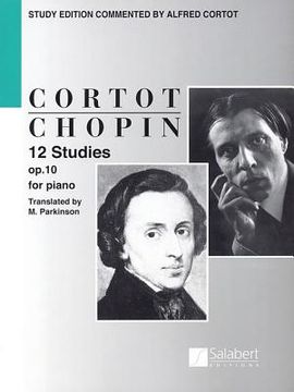 portada Chopin: 12 Studies for Piano, Op. 10 (en Inglés)
